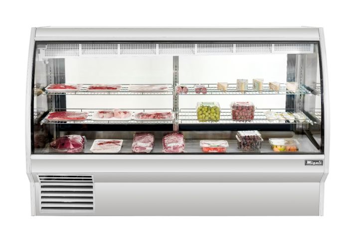 Migali Industries C-DC-7 Competitor Series® Refrigerated Display Case Deli 83.6"W X 55.4”H
