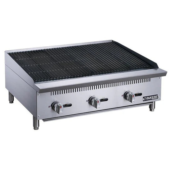 Dukers DCRB36 36 in. W Countertop Charbroiler