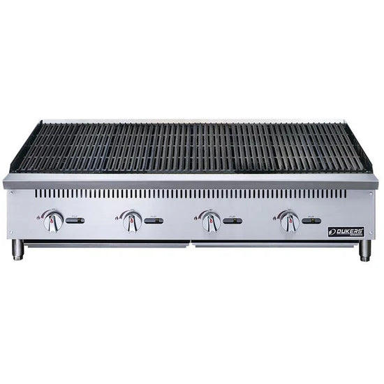 Dukers DCRB48 48 in. W Countertop Charbroiler