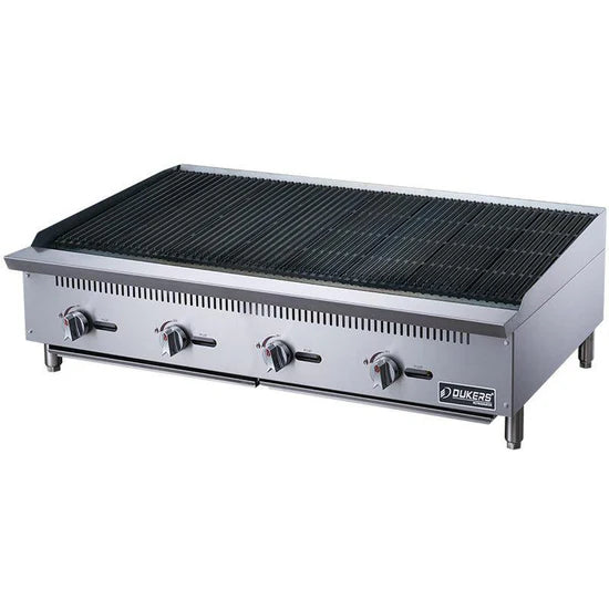 Dukers DCRB48 48 in. W Countertop Charbroiler