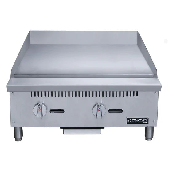 Dukers DCGM24 24 in. W Griddle with 2 Burners
