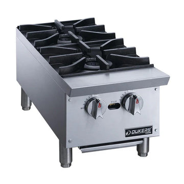 Dukers DCHPB12 Hot Plate with 2 Burners