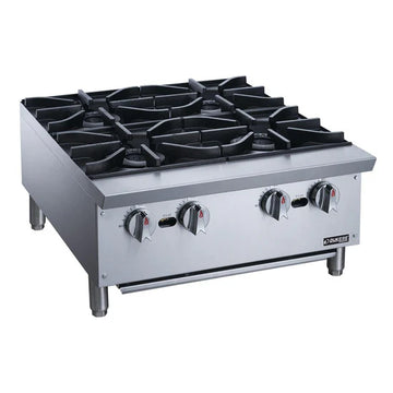 Dukers DCHPB24 Hot Plate with 4 Burners