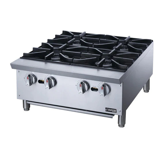 Dukers DCHPB24 Hot Plate with 4 Burners