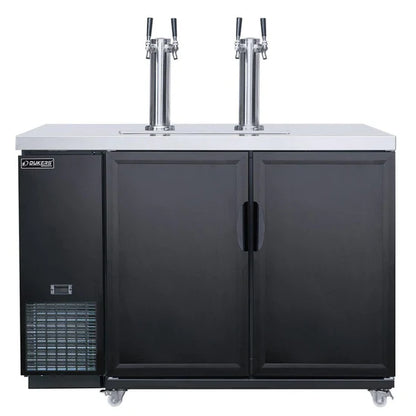 Dukers DKB60-M2 Dual Tap Kegerator Beer Dispenser