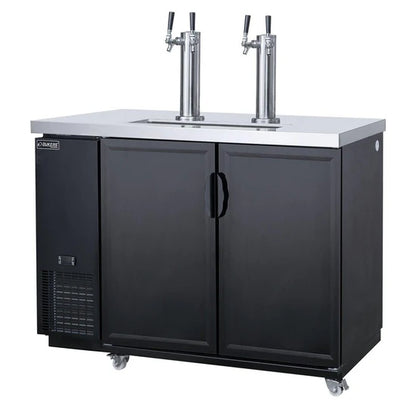 Dukers DKB60-M2 Dual Tap Kegerator Beer Dispenser