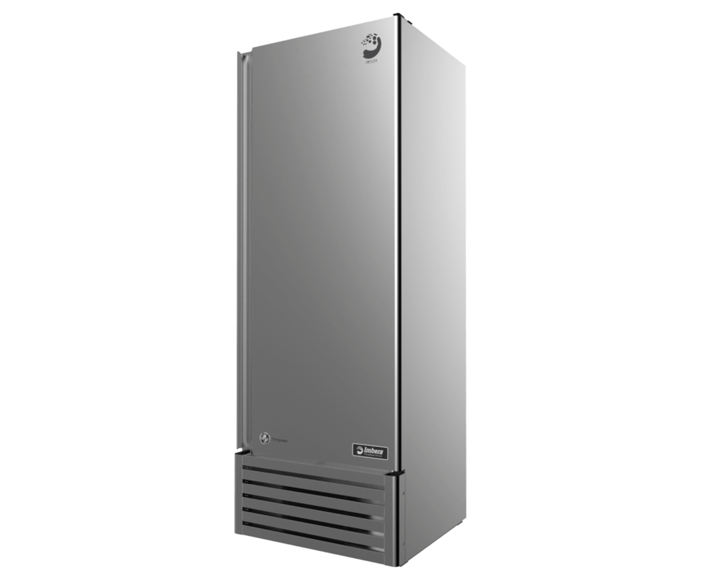 Imbera G319 HC BW 29 1/2" One Section Glass Door Merchandiser - (1) Right Hinge Door, Black, 115v