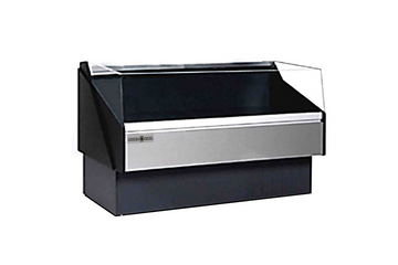 Hydra-Kool KFM-OF-50-S Open Front Self-Serve Fresh Meats/Deli Case – 8.0 cu. ft., Tempered Glass, Stainless Steel