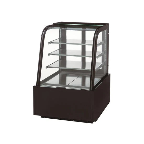 Dukers DDM36R-CB Curved Glass 36" Cake Showcase