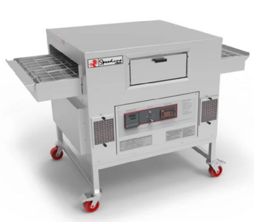Migali Industries MSP-3848 Speedino® Conveyor Pizza Oven 78.9”W X 47.4”D X 42.7"H Balanced Air Flow System