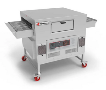 Migali Industries MSP-2638 Speedino® Conveyor Pizza Oven 62.4”W X 35.4”D X 42.7"H Balanced Air Flow System
